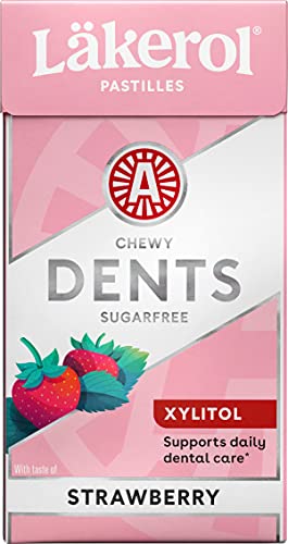 Cloetta Lakerol Dents Strawberry Pastillen 8 Schachteln of 36g von Cloetta
