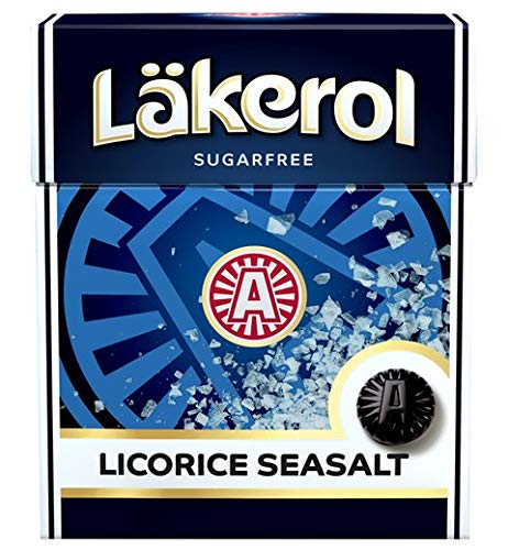 Cloetta Lakerol Licorice Seasalt Pastillen 4 Schachteln of 25g von Cloetta