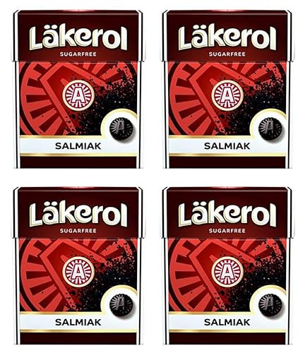 Cloetta Lakerol Salmiak Pastillen 4 Schachteln of 25g von Cloetta