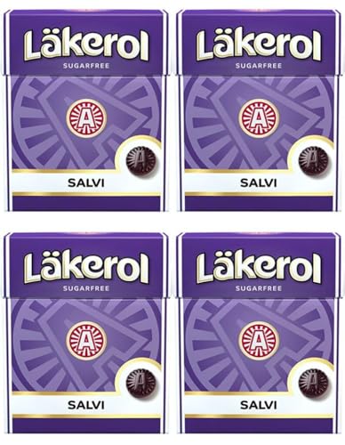 Cloetta Lakerol Salvi Pastillen 4 Schachteln of 25g Cloetta Lakerol Salvi Pastillen 4 Schachteln of 25g von Cloetta