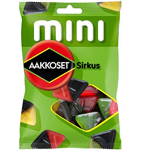 Cloetta Malaco Aakkoset Sirkus Mini Gummiartig 18 Pack of 120g von Cloetta