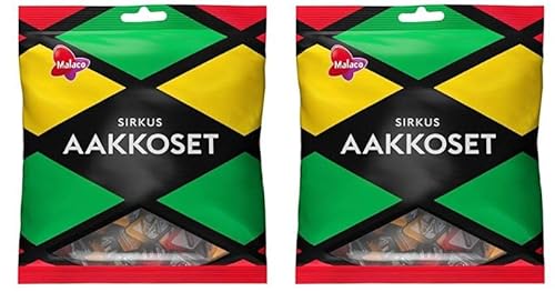 Cloetta Malaco Aakkoset wine gum mix Gummiartig 2 Pack of 315g von Cloetta