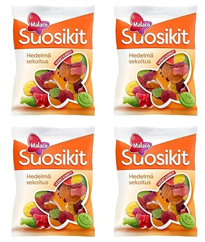 Cloetta Malaco Fruit mix Gummiartig 4 Pack of 230g Cloetta Malaco Fruit mix Gummiartig 4 Pack of 230g von Cloetta