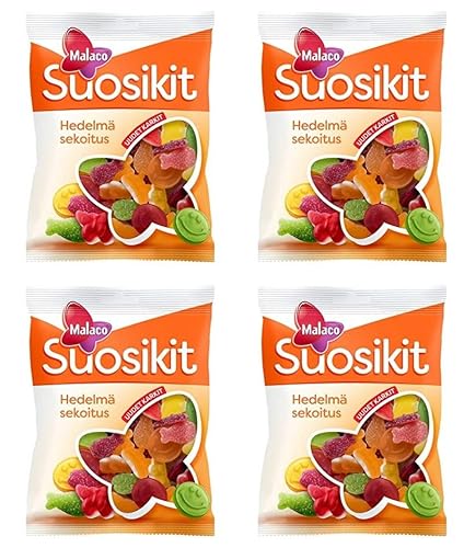 Cloetta Malaco Fruit mix Gummiartig 4 Pack of 230g von Cloetta