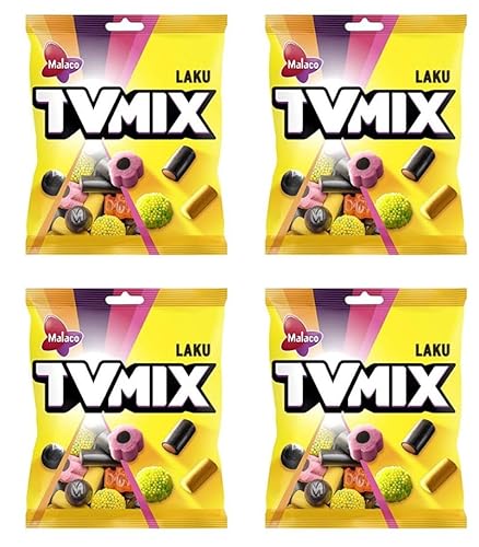 Cloetta Malaco TV MIX Laku Gummiartig 4 Pack of 325g Cloetta Malaco TV MIX Laku Gummiartig 4 Pack of 325g von Cloetta