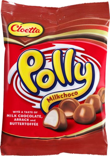 Cloetta Milkchoco Polly Röd 200 G von Cloetta