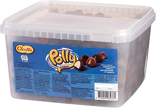 Cloetta Polly Original Sweet 1500g Full Tub - Scandinavian Candy & Sweets von Cloetta