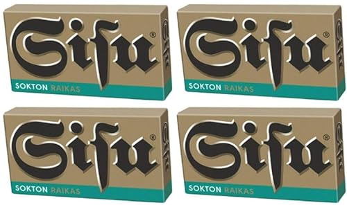 Cloetta Sisu Raikas Sokton sugar free Pastillen 4 Pack of 36g von Cloetta