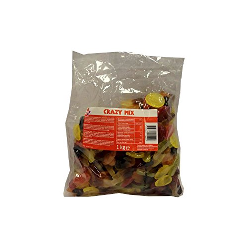 Red Band Fruchtgummi Crazy Mix 1000g Beutel von Cloetta