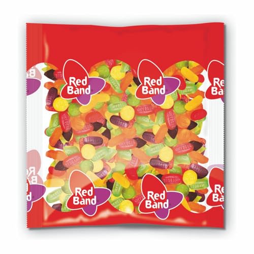 Red Band Fruchtgummi | Weingummi-Mix Sortiert | Redband | Red Band Großpackung | 1 Pack | 6000 Gram Total von Red Band