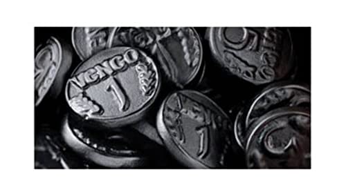 Venco Lakritz Holland | Münzen Lakritze | Venco Holland Lakritze | Lakritz Holländisch | 1 Pack | 6000 Gram Total von Cloetta