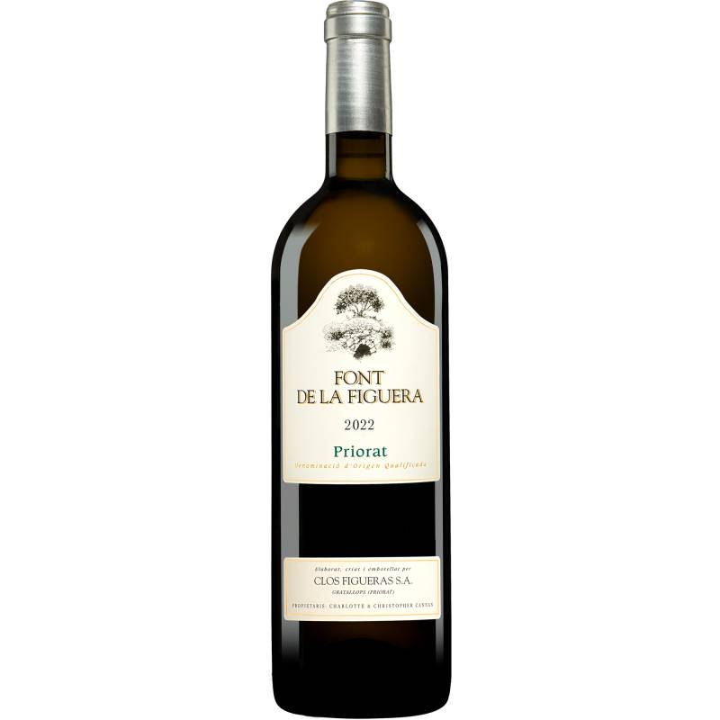 Font de la Figuera Blanc 2022  0.75L 14.5% Vol. Weißwein Trocken aus Spanien von Clos Figueras