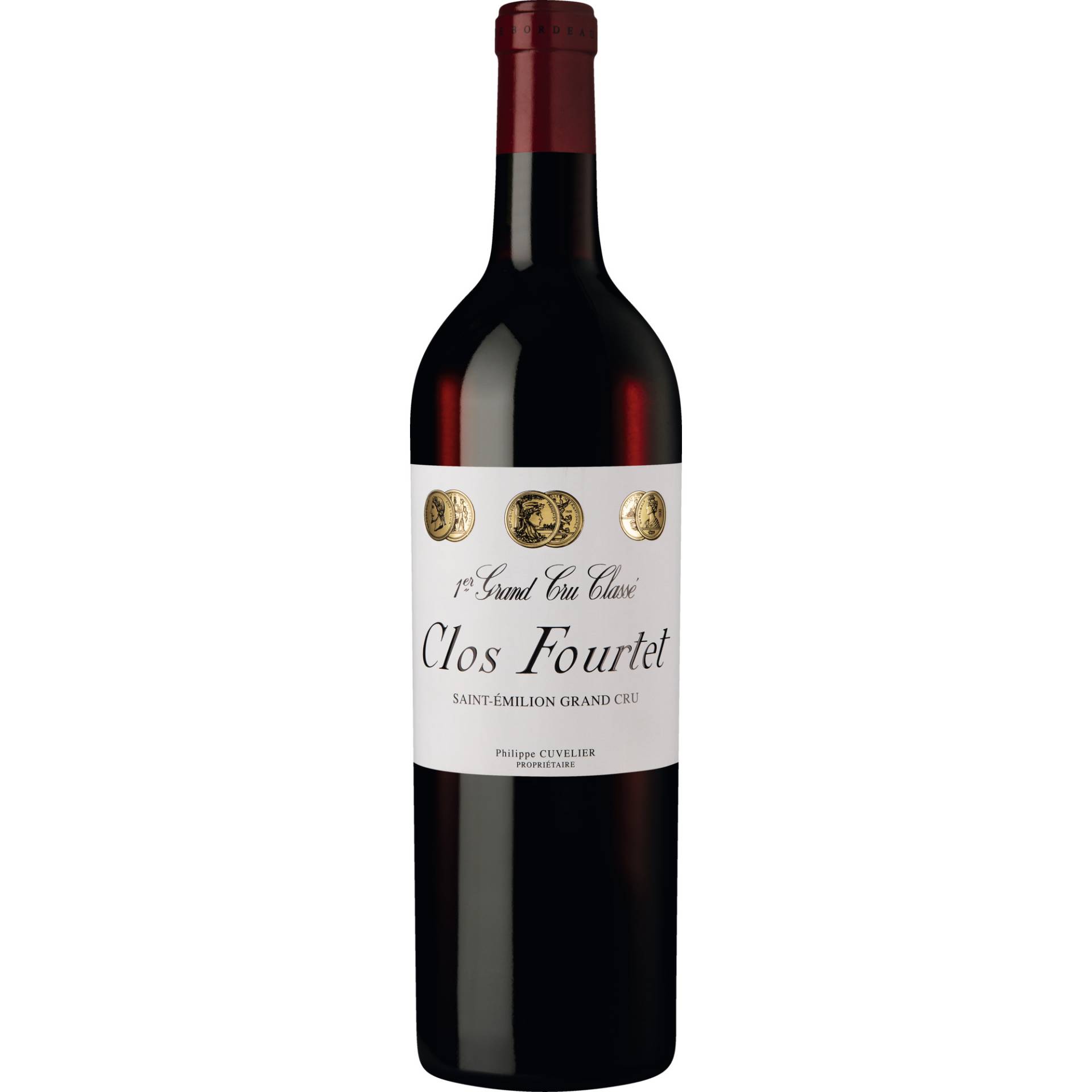 Château Clos Fourtet, Saint-Emilion AOP, 1er Grand Cru Classé, Bordeaux, 2021, Rotwein Château Clos Fourtet, Saint-Emilion AOP, 1er Grand Cru Classé, Bordeaux, 2021, Rotwein von Clos Fourtet, 33330 Saint-Emilion, France