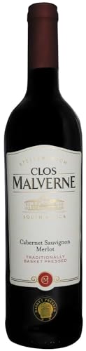 Clos Malverne Cabernet Sauvignon/Merlot 2019 | Trocken | Rotwein aus Südafrika (0.75l) von Clos Malverne Wine Estate