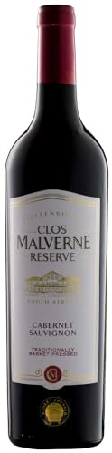 Clos Malverne Cabernet Sauvignon Reserve 2018 | Trocken | Rotwein aus Südafrika (0.75l) von Clos Malverne Wine Estate