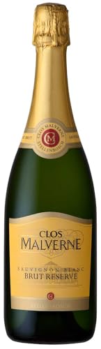 Clos Malverne Sauvignon Blanc Brut Reserve n/v | Trocken | Schaumwein aus Südafrika (0.75l) von Clos Malverne Wine Estate