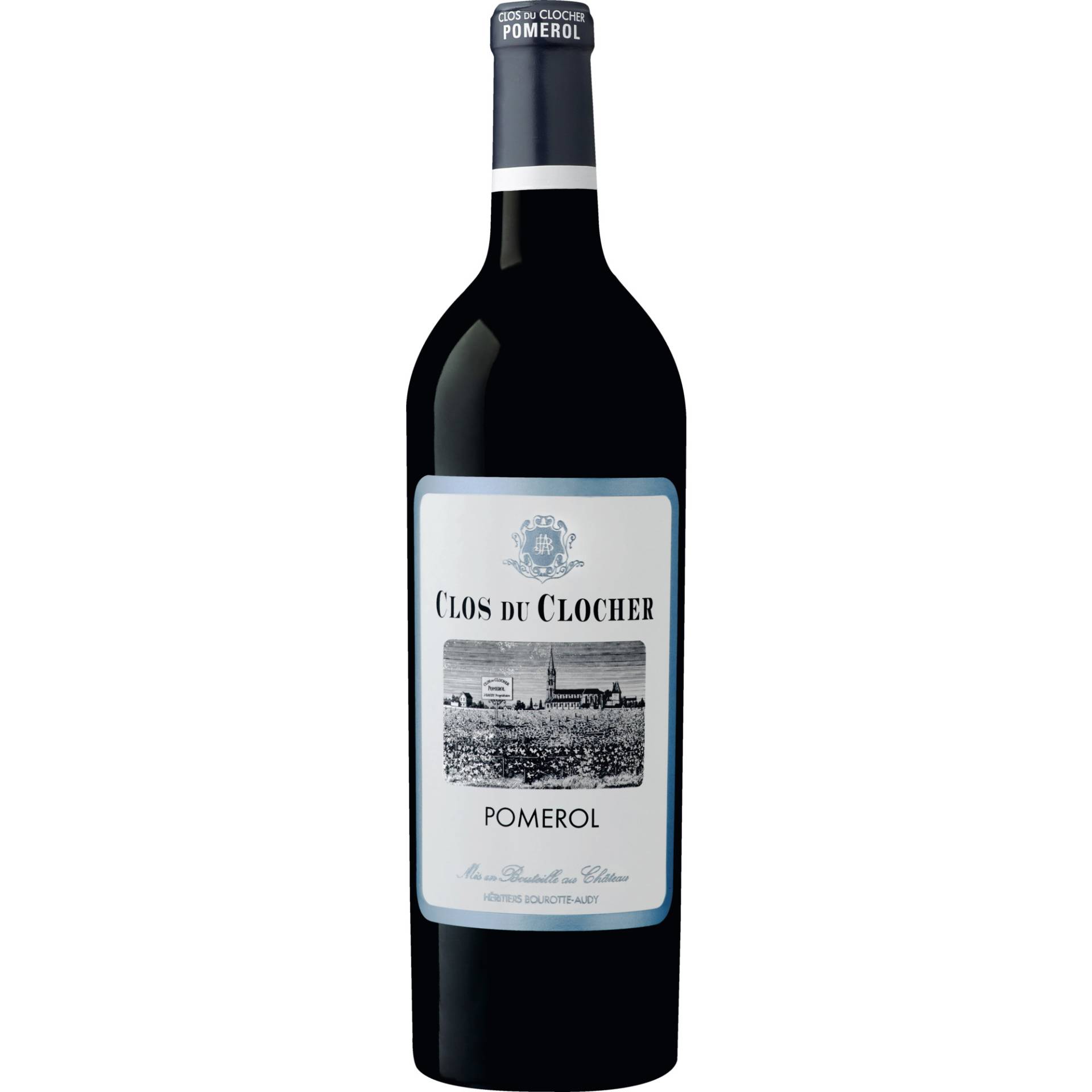 Clos du Clocher, Pomerol AOP, Bordeaux, 2020, Rotwein Clos du Clocher, Pomerol AOP, Bordeaux, 2020, Rotwein von Clos du Clocher, 33500 Pomerol, France