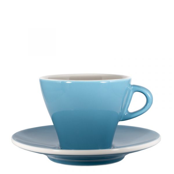 Cappuccinotasse bunt - Azurblau Cappuccinotasse bunt - Azurblau von Club House