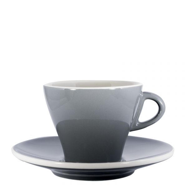 Cappuccinotasse bunt - Quarzgrau Cappuccinotasse bunt - Quarzgrau von Club House