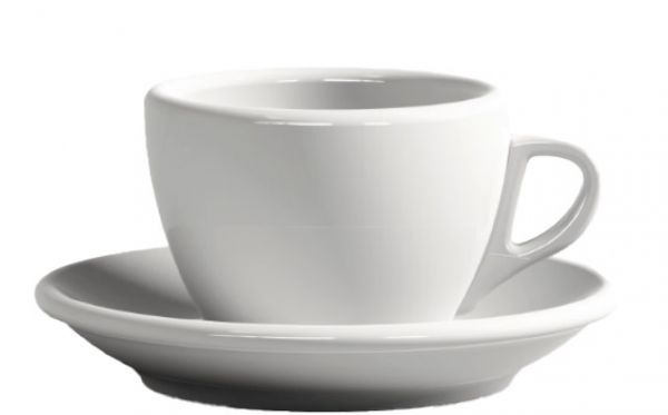 Cappuccinotasse weiß - dickwandig Cappuccinotasse weiß - dickwandig von Club House