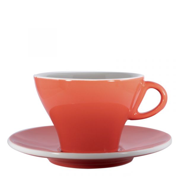 Milchkaffeetasse Bunt - Lachs Milchkaffeetasse Bunt - Lachs von Club House