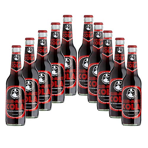 Club-mate Cola 10 Flaschen je 0,33l incl Mehrweg Pfand von Club Mate