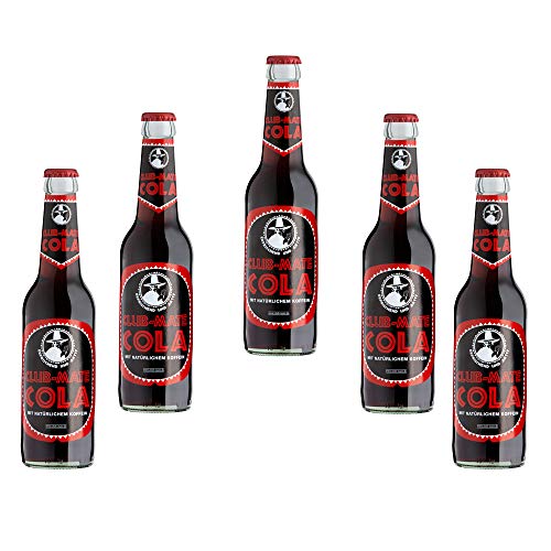 Club-mate Cola 5 Flaschen je 0,33l incl Mehrweg Pfand von Club Mate