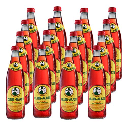 Club-mate Granatapfel 16 Flaschen je 0,5l von flysclean