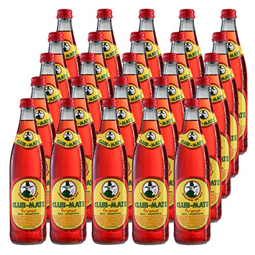 Club-mate Granatapfel 25 Flaschen je 0,5l incl Mehrweg Pfand von Club Mate