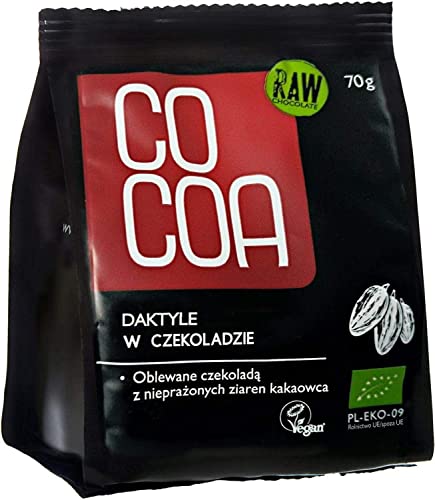 Raw Cocoa Bio Schokofrüchte 70 g (Datteln in Roher Schokolade) von Co coa