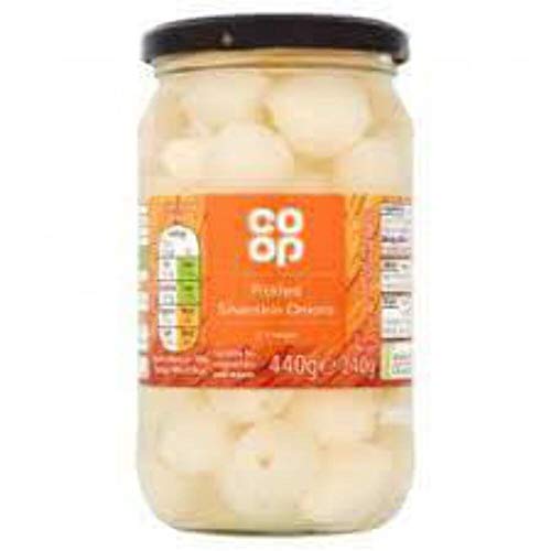 Co-op Eingelegte Silberhaut Zwiebeln in Essig, 440 g von GREAT BRITISH TRADING LIMITED