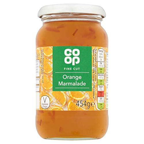 Co-op Orangen-Marmelade, Fein geschnitten, 454g Co-op Orangen-Marmelade, Fein geschnitten, 454g von Co-Op
