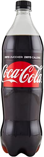 12x Cola-Cola Zero Zuccheri ohne zucker Italian alkoholfreies Getränk PET 1Lt Coca Cola Softdrink von Coca-Cola
