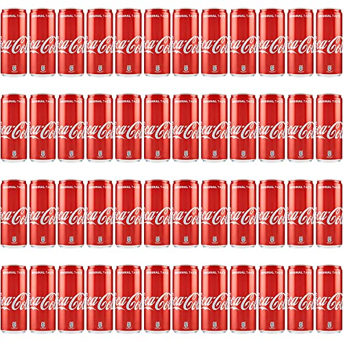 48x Coke Cola Dose Original taste Cola 330 ml Italian alkoholfreies Getränk von Coca-Cola