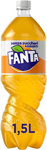 6x Fanta ohne Zuckerzusatz 1 Flasche à 1,5 L 100% italienischem Orangensaft, ohne Zusatz von Konservierungsstoffen PET-Flasche, erfrischender Geschmack Erfrischungsgetränk 6x Fanta ohne Zuckerzusatz 1 Flasche à 1,5 L 100% italienischem Orangensaft, ohne Zusatz von Konservierungsstoffen PET-Flasche, erfrischender Geschmack Erfrischungsgetränk von Coca-Cola