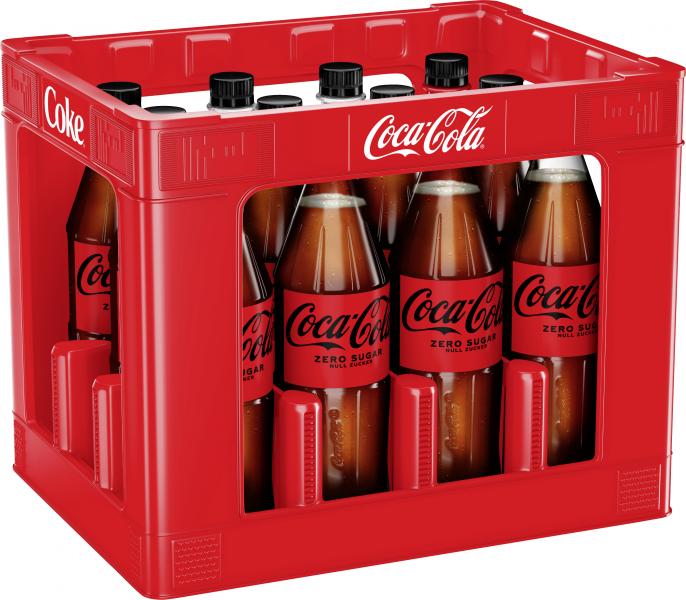 Coca Cola Coke Zero Sugar PET (Mehrweg) von Coca-Cola
