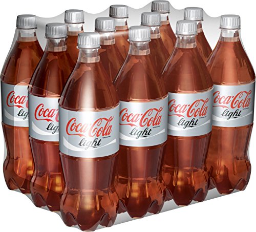 Coca Cola Light Pet, 12er Pack, Einweg (12 x 1 l) von Coca-Cola