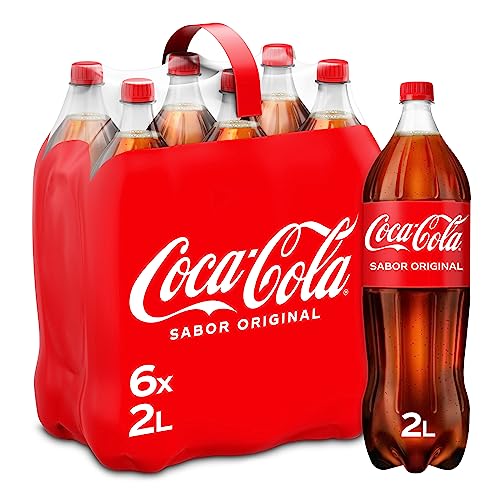 Coca-Cola Original Flavor - Cola Soda - Pack 6 Flaschen 2L von Coca-Cola