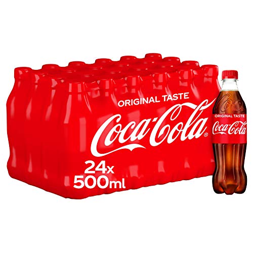 Coca Cola Soft Drink in Plastic Bottle 500ml Ref A01187 [Pack 24] von Coca-Cola