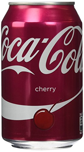 Coca Cola UK Cherry, 24er Pack, EINWEG (24 x 330 ml) von Coca-Cola