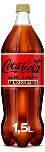 Coca Cola Zero Sugar koffeinfrei (Einweg) von Coca-Cola