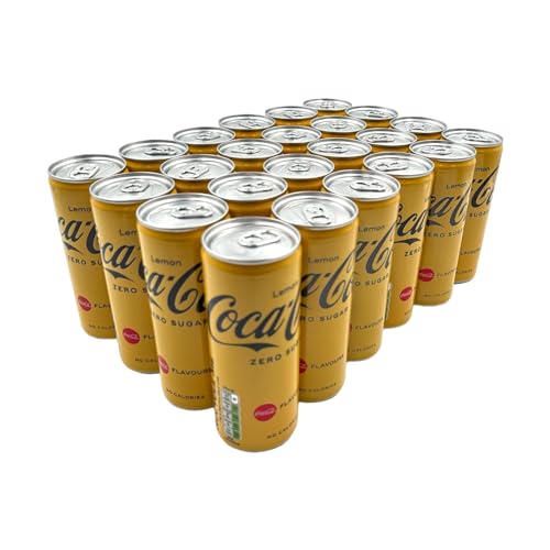 Coca Cola Zero Zitrone 24 x 250ml inkl. 6 € Pfand von Coca-Cola