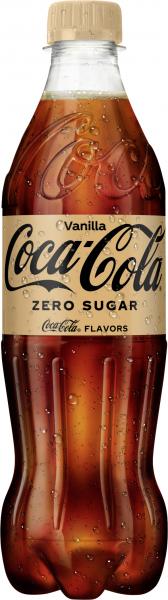Coca-Cola Vanilla Zero Sugar (Einweg) von Coca-Cola