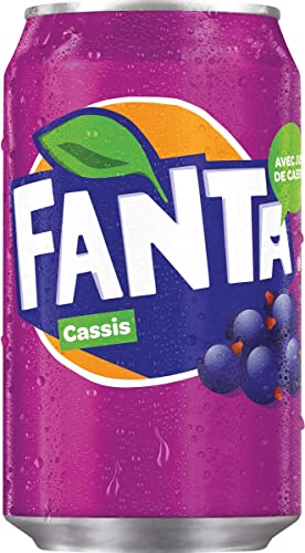Original Fanta Cassis 72 Dosen x 330 ml. Megapack- immer werksfrische Ware. von Fanta