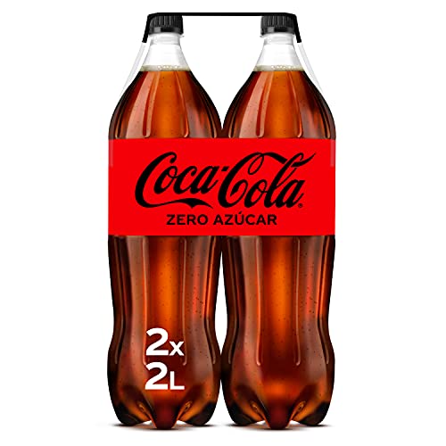 Refresco de Cola Coca Cola Zero Pack 2 Botellas 2 l von Coca-Cola