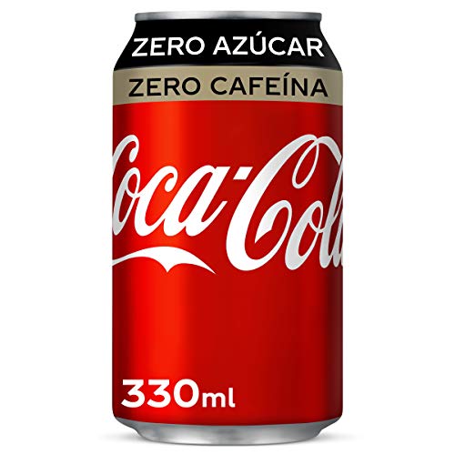 Refresco de Cola Coca Cola Zero Sin Cafeína lata pack 8x33 cl von Coca-Cola