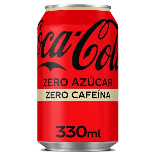 Refresco de Cola Coca Cola Zero Sin Cafeína lata pack 8x33 cl von Coca-Cola