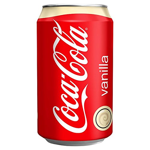 Vanilla Coca-Cola 330ml (Packung mit 24 x 330 ml) von Coca-Cola