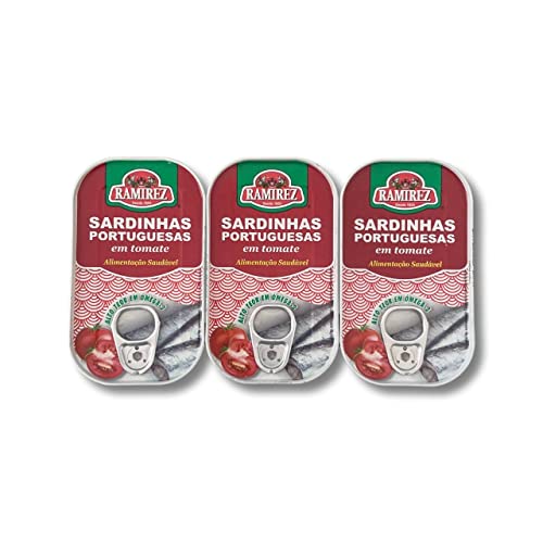 Portugiesische Sardinen In Tomatensoße - 3 x 125 g - Ramirez - Portugal Portugiesische Sardinen In Tomatensoße - 3 x 125 g - Ramirez - Portugal von Cocagne