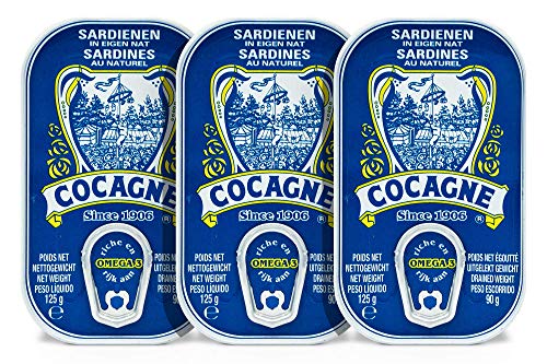 Portugiesische Sardinen in leichter Salzlake | 3 x 125 g | Cocagne | Ramirez | Portugal Portugiesische Sardinen in leichter Salzlake | 3 x 125 g | Cocagne | Ramirez | Portugal von Cocagne